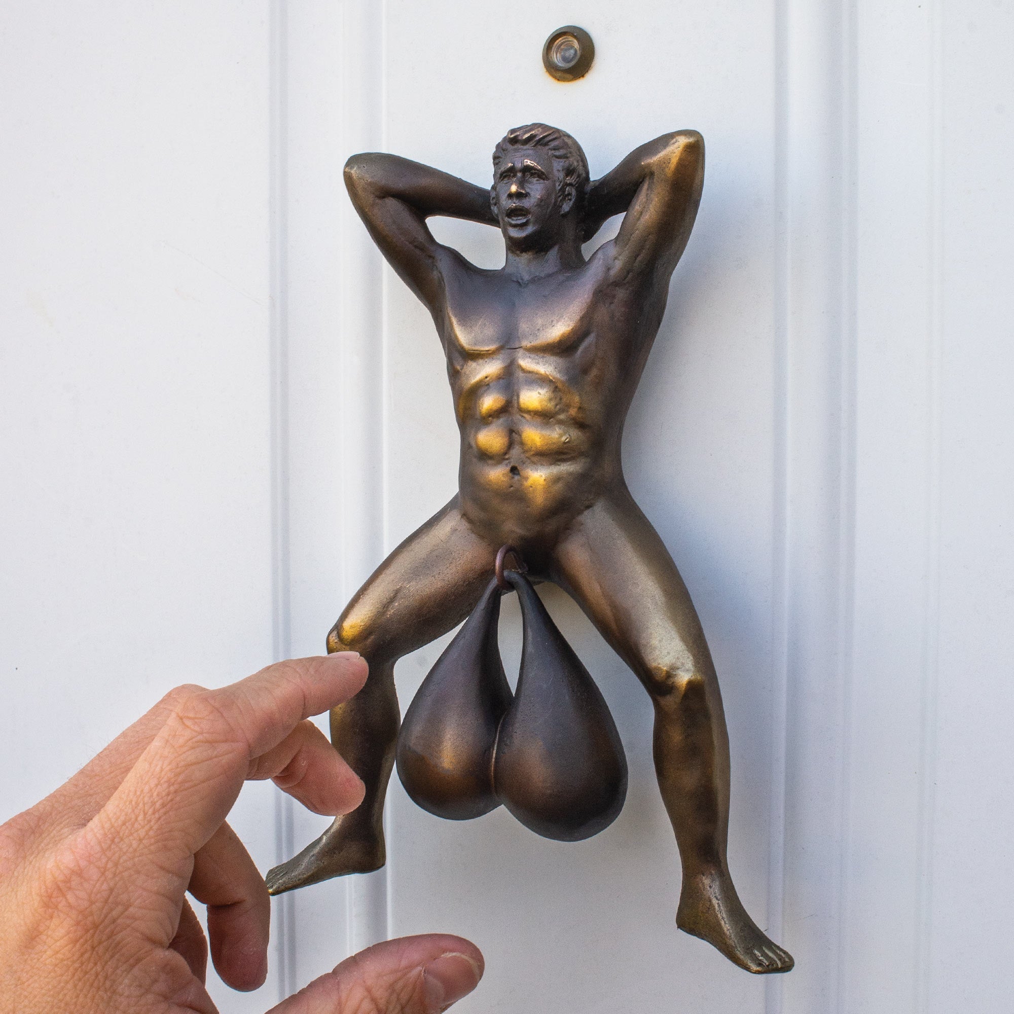 Prank DoorBalls Door Knocker – Hilarious Gag Gift