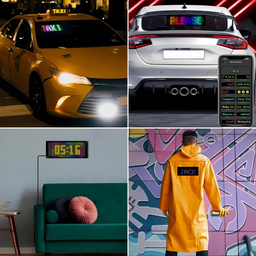 TurboGlow™ LED Message Display
