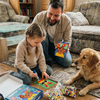 Pom Pom Kit | Sensory creative play with pom poms | for children aged 5+