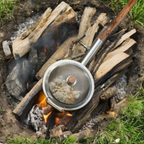 Fun Campfire Popcorn Machine for Family Camping