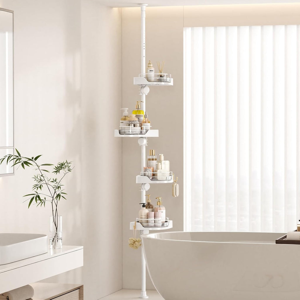 4-Tier 360° Rotating Rustproof Shower Caddy