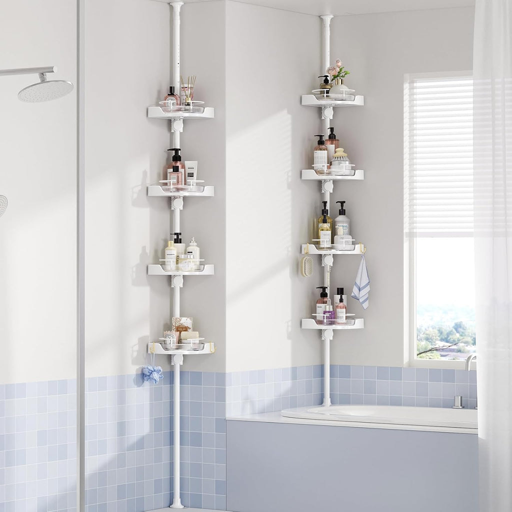 4-Tier 360° Rotating Rustproof Shower Caddy