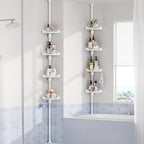 4-Tier 360° Rotating Rustproof Shower Caddy