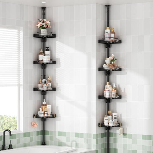 4-Tier 360° Rotating Rustproof Shower Caddy