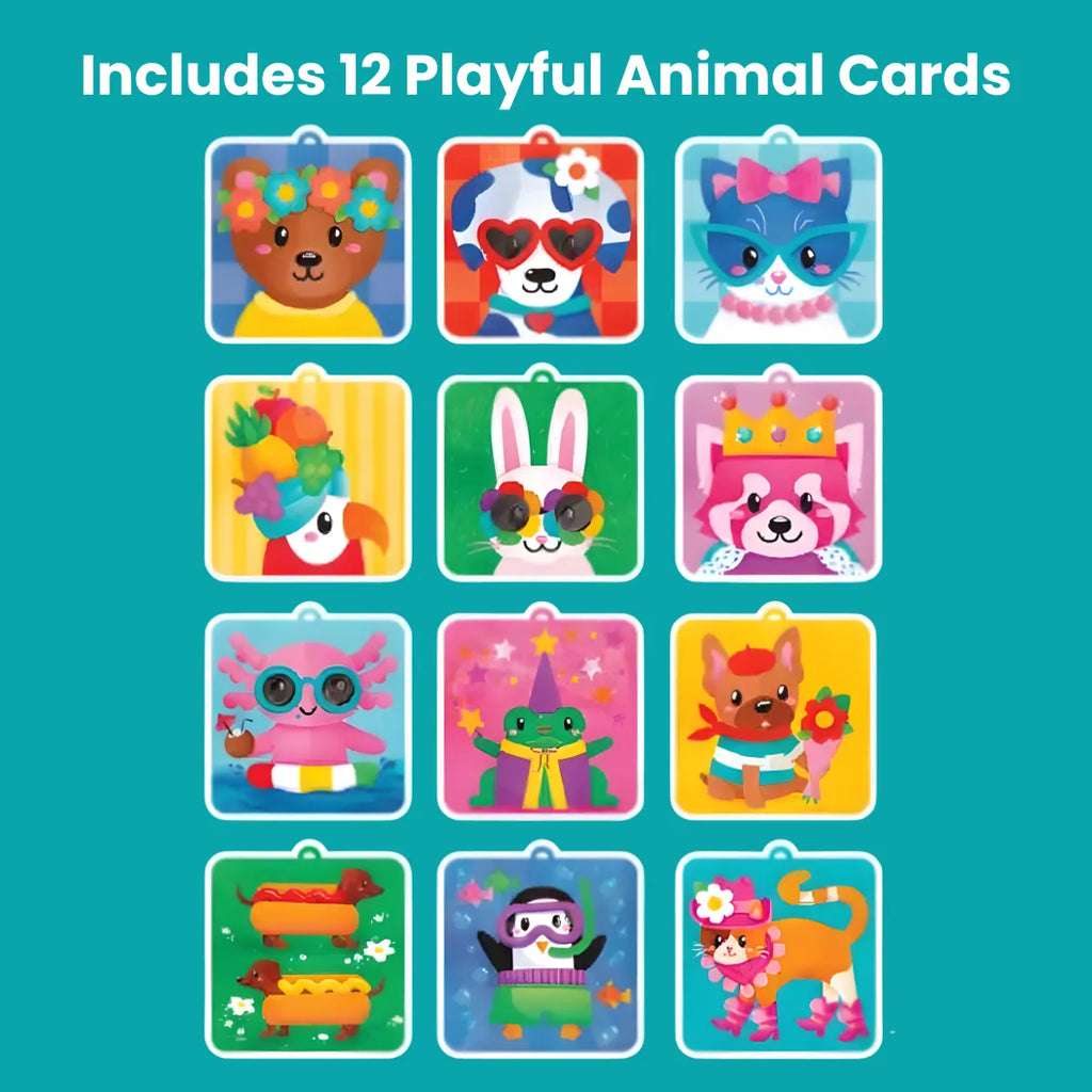 Pom Pom Kit | Sensory creative play with pom poms | for children aged 5+