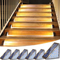 Solar Powered Stair Lights, Waterproof Outdoor Step Lights
