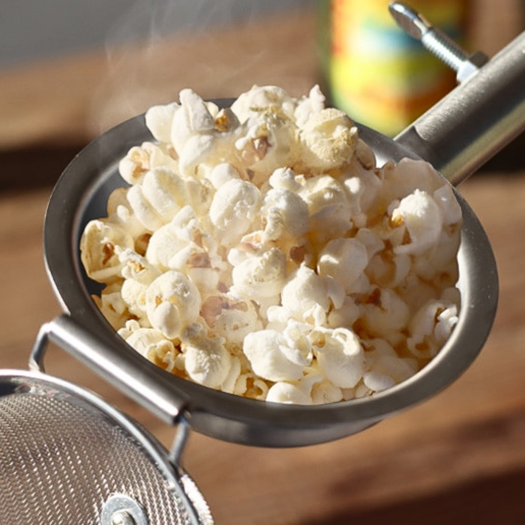 Fun Campfire Popcorn Machine for Family Camping