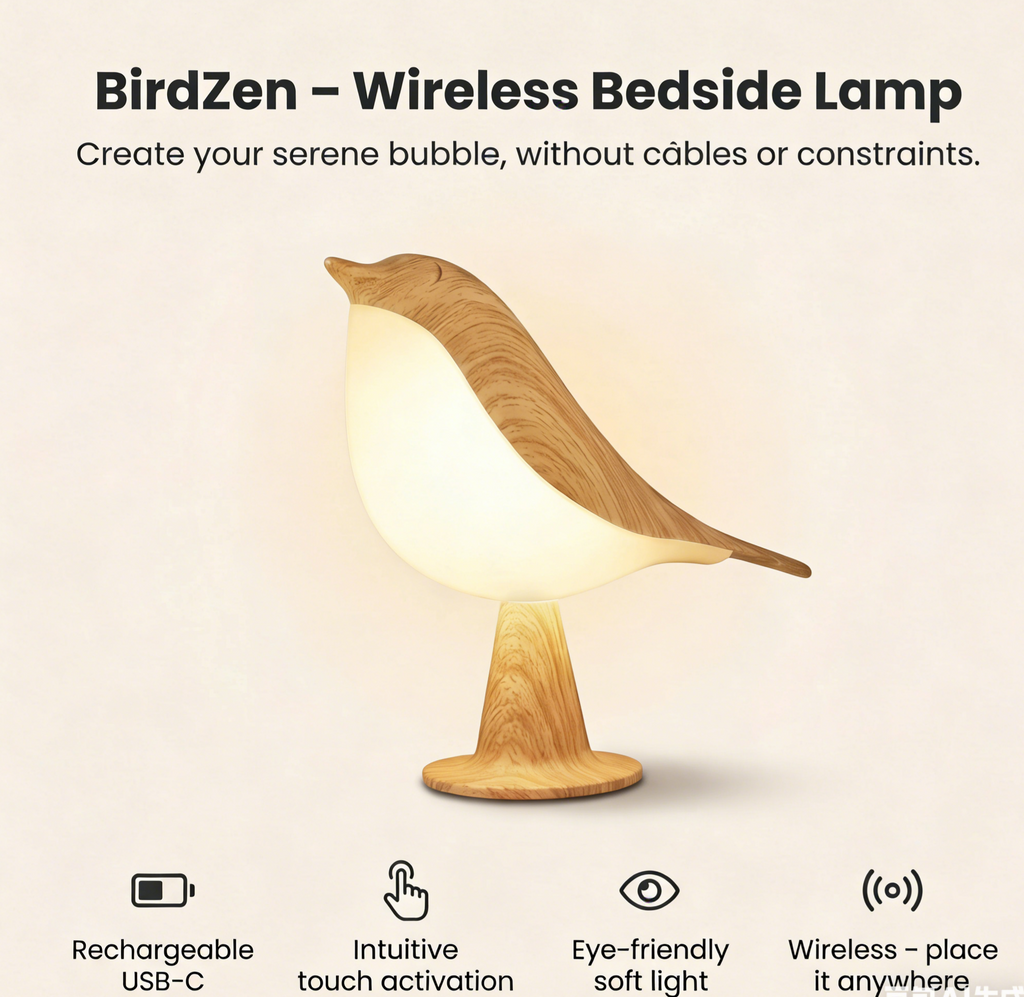 BirdZen - Bedside Lamp