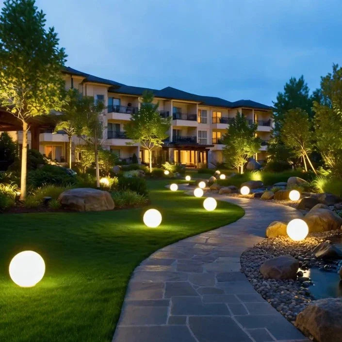 Waterproof Spherical LED Garden Light