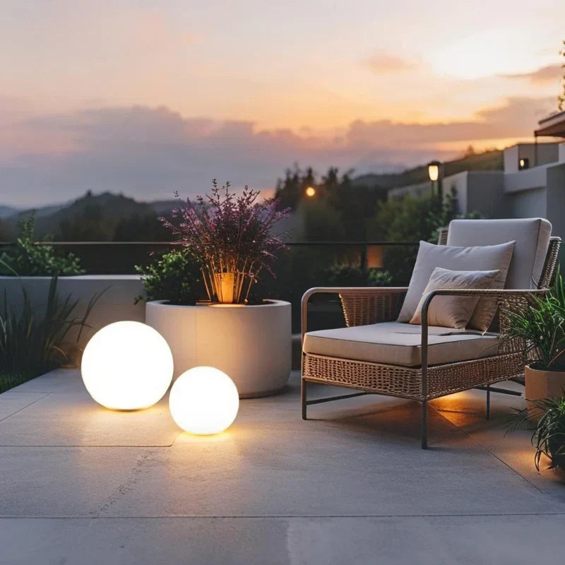 Waterproof Spherical LED Garden Light
