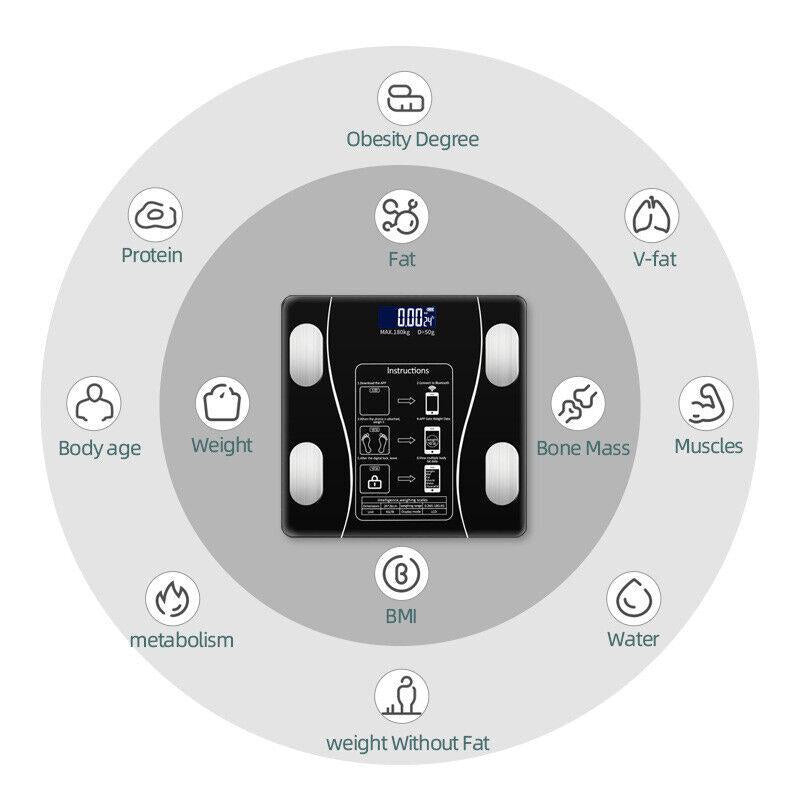 2026 Hot Sale Smart Body Fat Scale – 50% Off