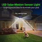 Wide-Angle Upgraded Solar Motion Light