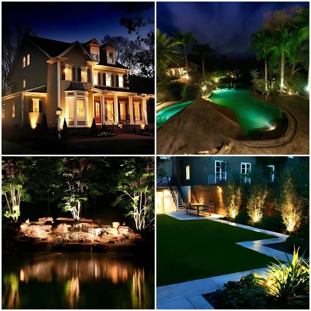 Solar Powered Garden Spotlight