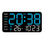 Multifunctional decorative LED digital wall clock