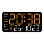 Multifunctional decorative LED digital wall clock