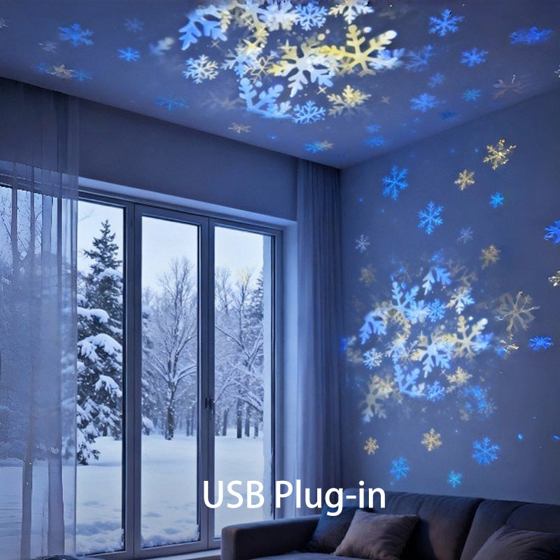 Dynamic Rotating Ocean LED Projector Light