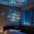 Dynamic Rotating Ocean LED Projector Light