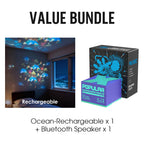 Dynamic Rotating Ocean LED Projector Light