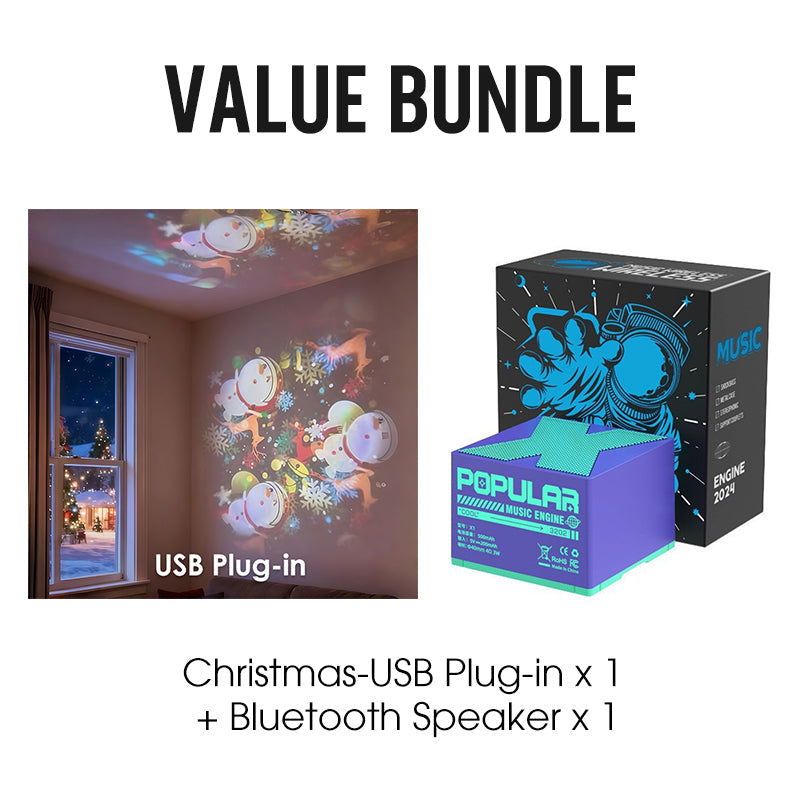 Dynamic Rotating Ocean LED Projector Light